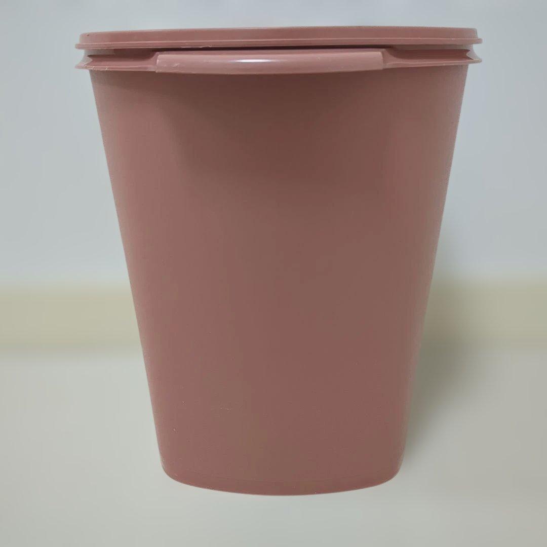 タッパーウェア　マキシクイーンデコレーター　大容量　保存容器　ピンク