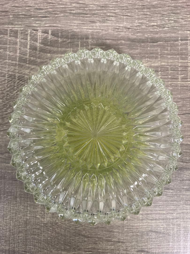 ガラス鉢 そうめん鉢 デザート サラダ ピンク 青 緑 黄色 4個セット レトロ