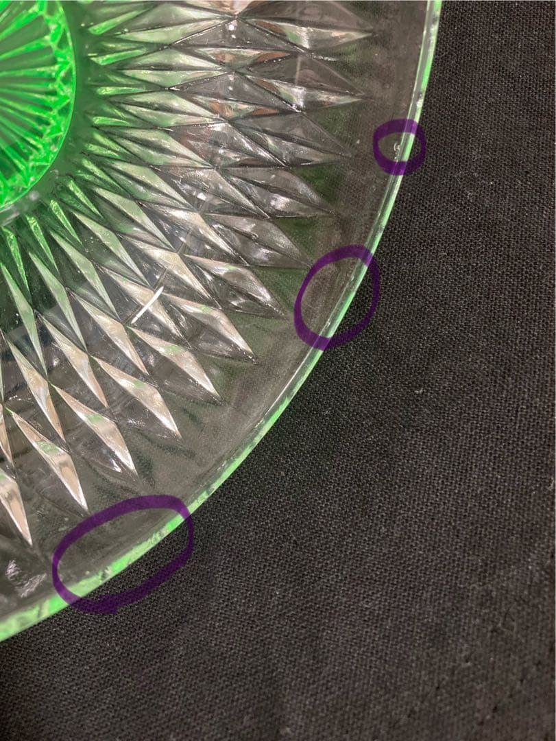 ガラス鉢 そうめん鉢 デザート サラダ ピンク 青 緑 黄色 4個セット レトロ