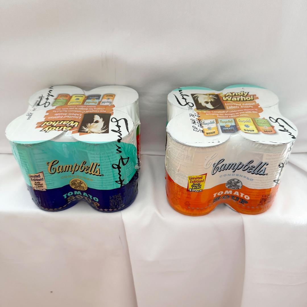 【激レア】アンディ・ウォーホルラベル｜キャンベルスープ限定版4缶パック