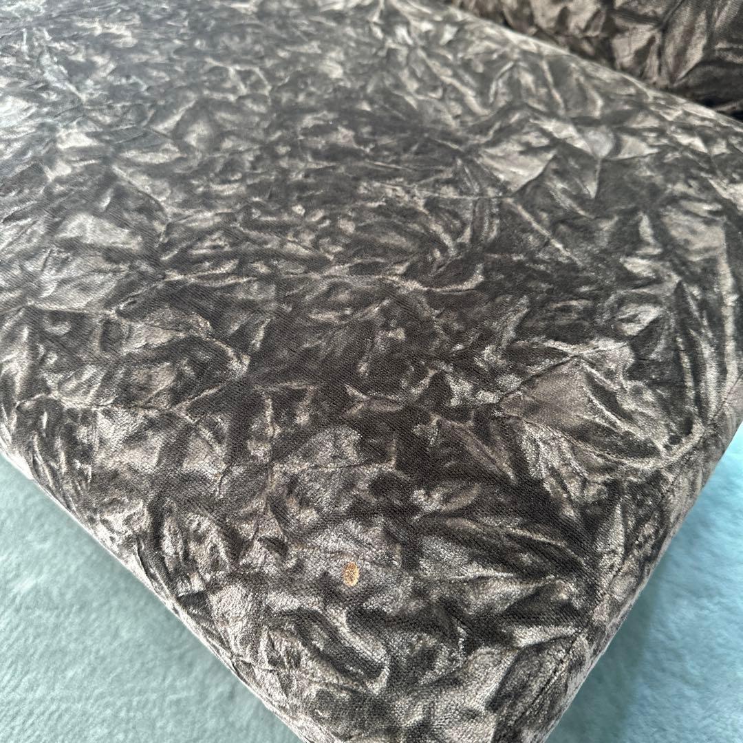 二人掛け　ソファー　グレー