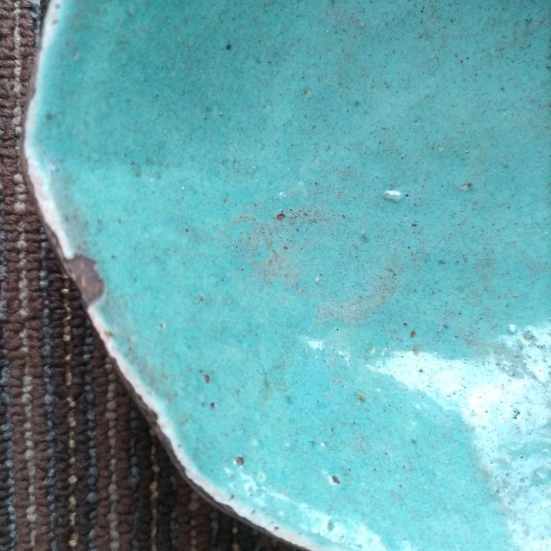 a中国古玩　粉彩　十錦手　色絵八角鉢　15.5cm