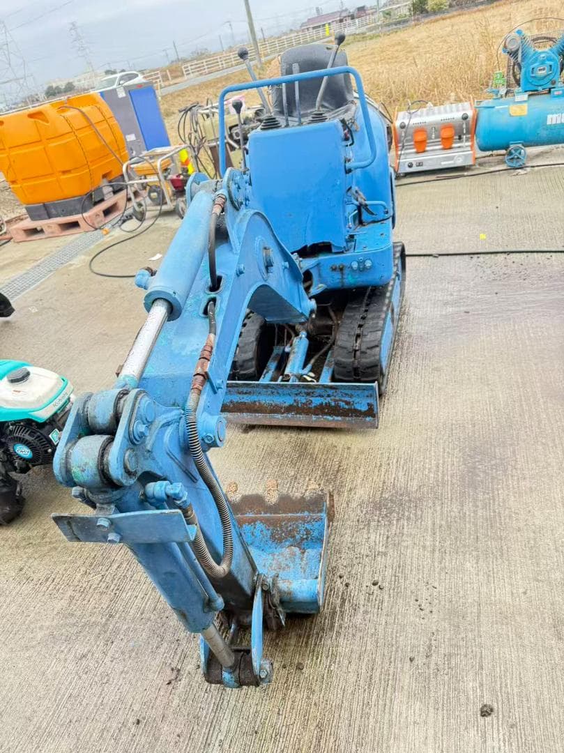 【福岡県みやま市】Kubota クボタ K-008 小型油圧ショベルミニユンボ