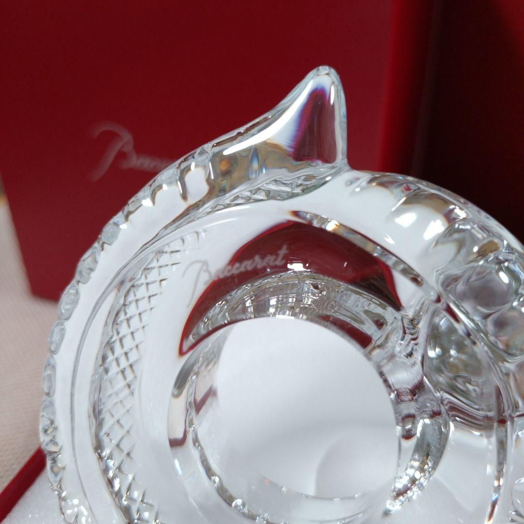 【新品】Baccarat 2025干支クリスタルガラス ヘビ