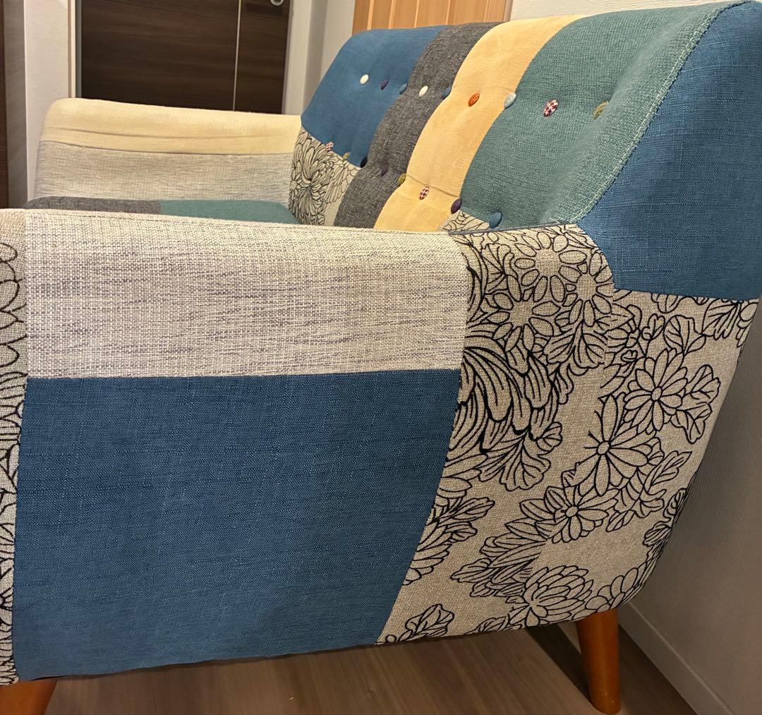 サンコウ ヨランダ 2人掛けソファ