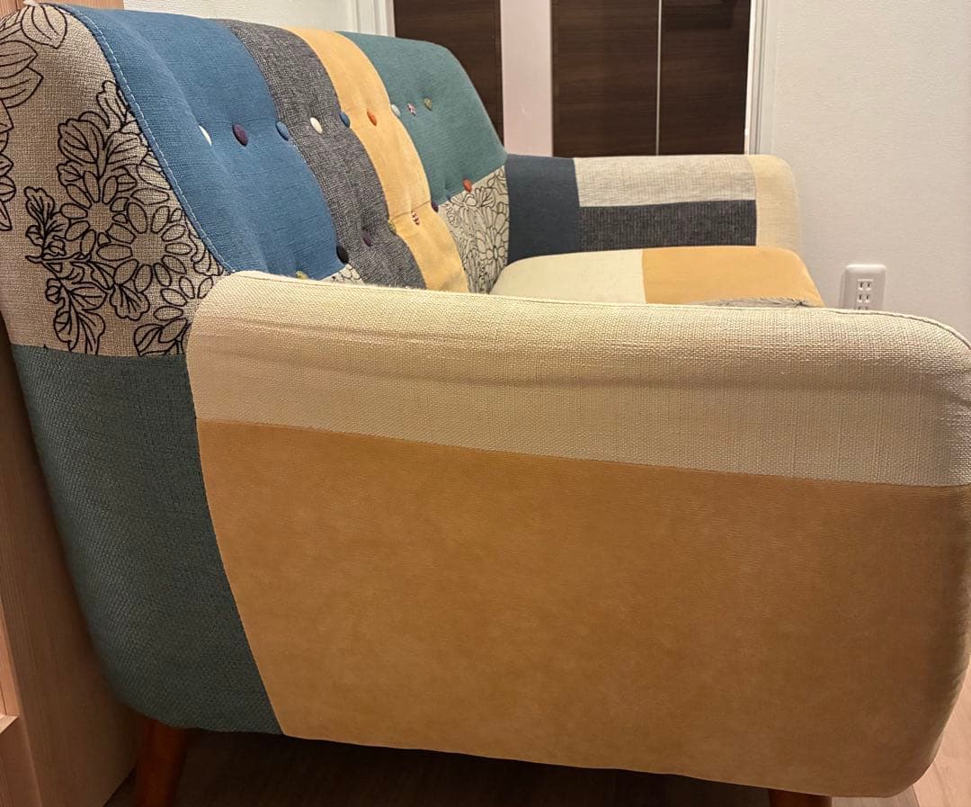 サンコウ ヨランダ 2人掛けソファ