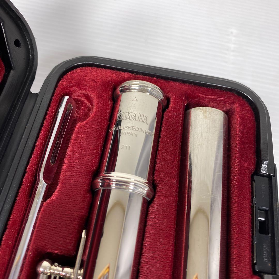 YAMAHA ヤマハ フルート YFL-211 Eメカニズム付き 管楽器 - メルカリ