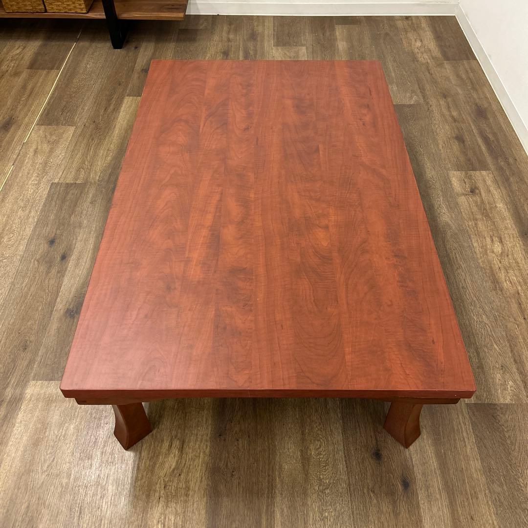 アウトレット★折脚テーブル ちゃぶ台 座卓 ローテーブル 応接台 メラミン