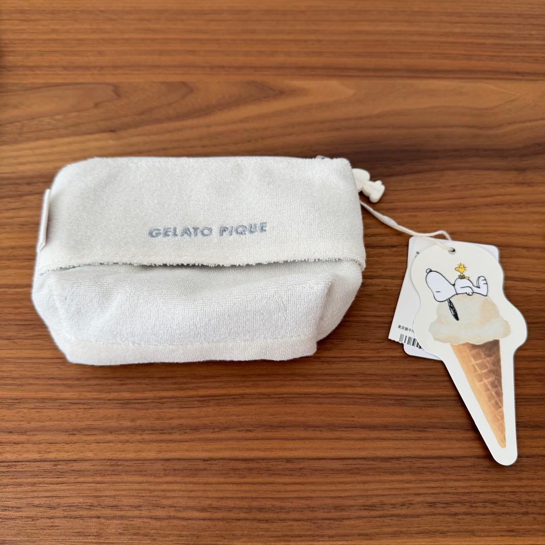 スヌーピー リュック ポーチ ぬいぐるみ キーホルダー gelato pique