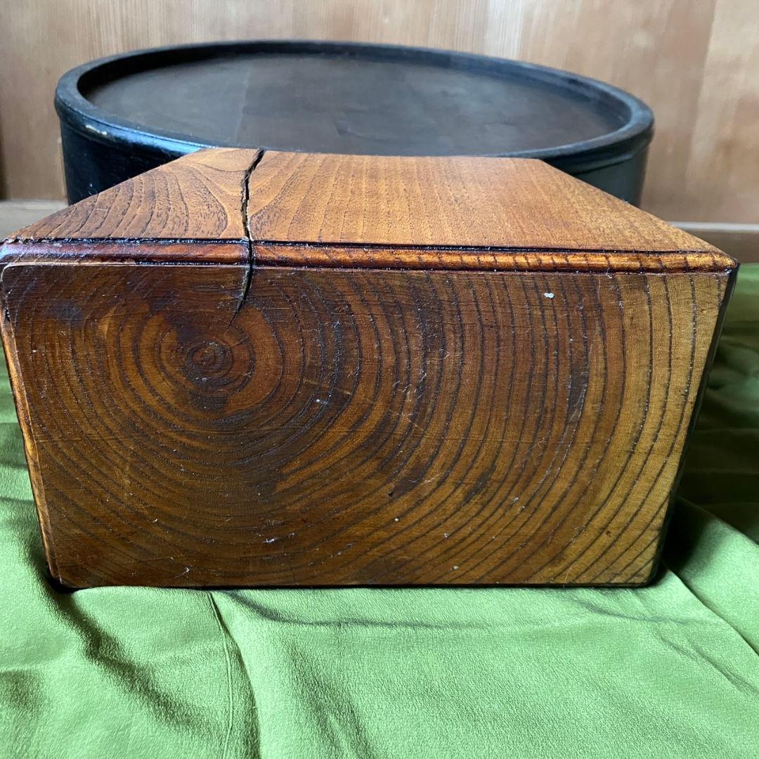 飾り棚　桶棚　昭和　レトロ　アンティーク　花台