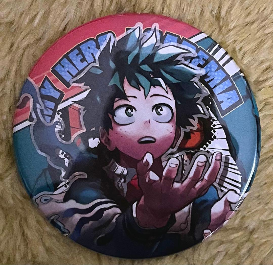 ヒロアカ 緑谷出久 原作缶バッジ ジャンプショップ - メルカリ