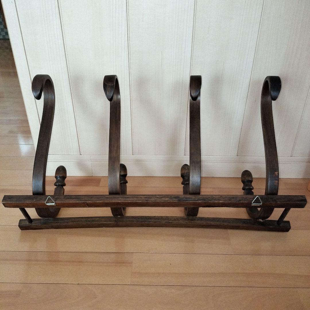 ウォールフック　曲木細工　壁掛け　コート掛け　ヴィンテージ　木製