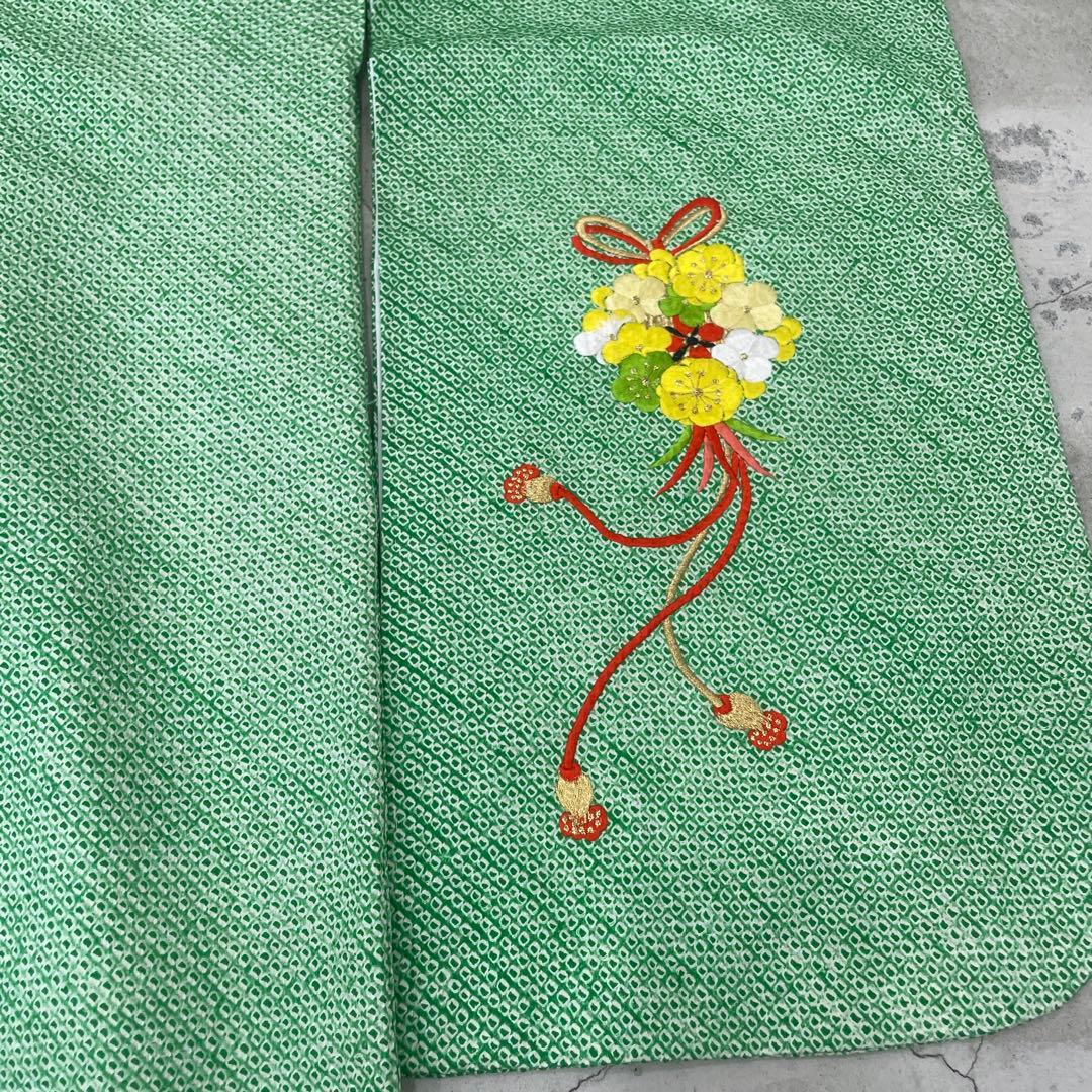 七五三　7歳着物 アンティーク着物【K7-12】