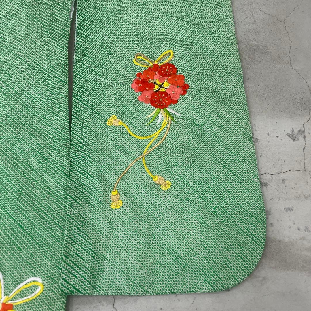 七五三　7歳着物 アンティーク着物【K7-12】