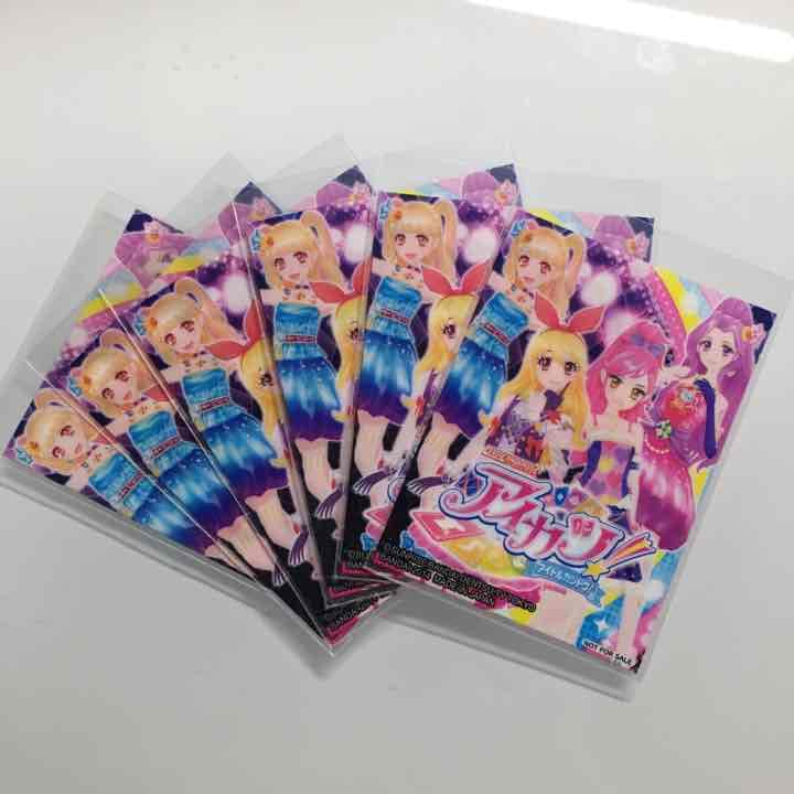 アイカツ スリーブ 6枚セット WM ツイングス ダブルエム - メルカリ