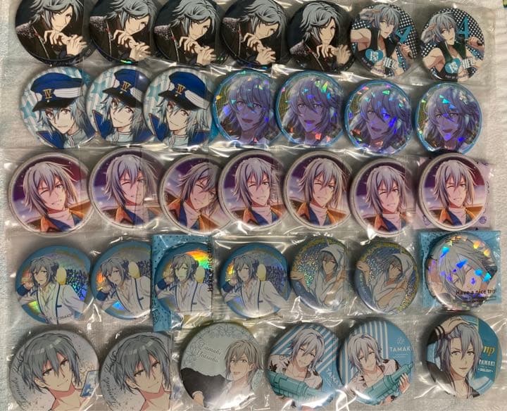 名探偵コナン 灰原哀 newdays ねずみ 缶バッジ 30点