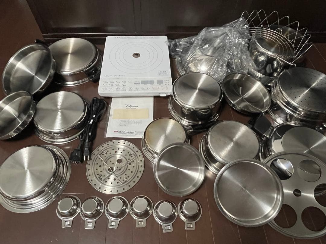 送料込み‼️豪華セット定価30万円2021年インダク&21P鍋類&新品ウォック付‼️
