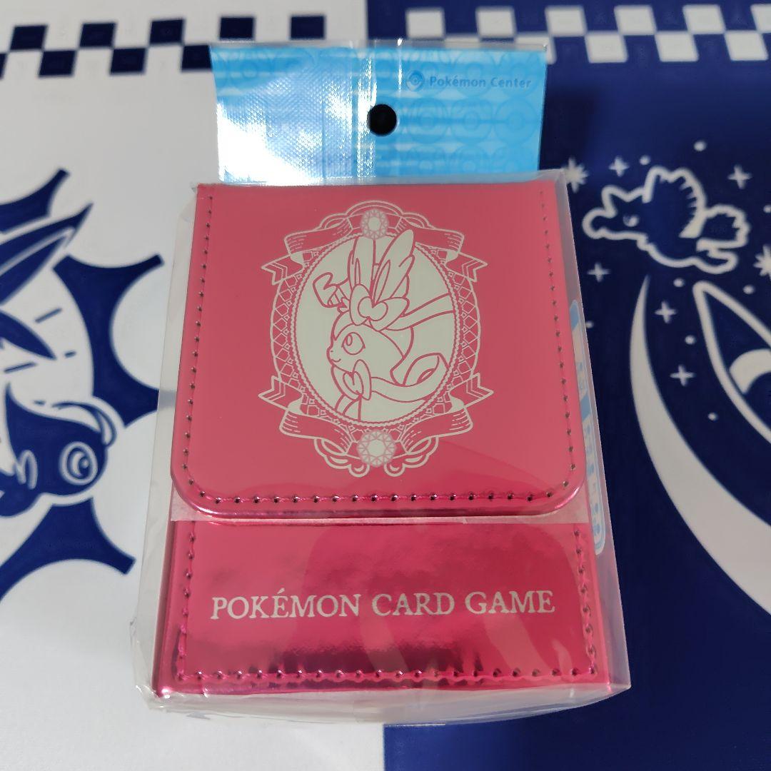 ポケカ スターターセット ニンフィアex フリップデッキケース プレミアムグロス