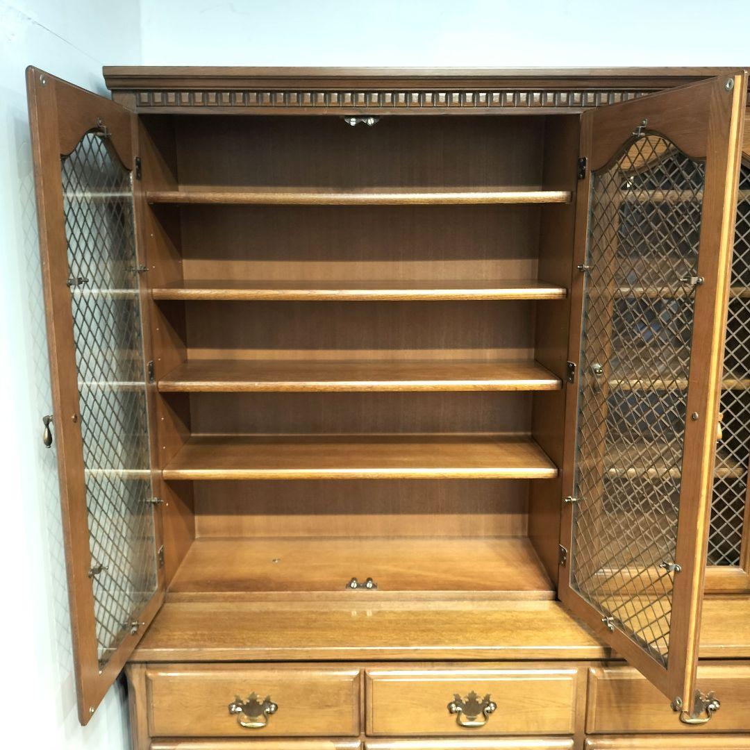 M♦KOSUGA カントリーシリーズ　カップボード　キャビネット　飾棚