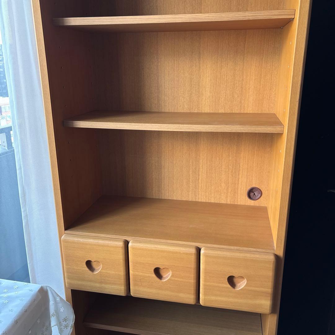 本棚　ブックシェルフ　木製　コスガ