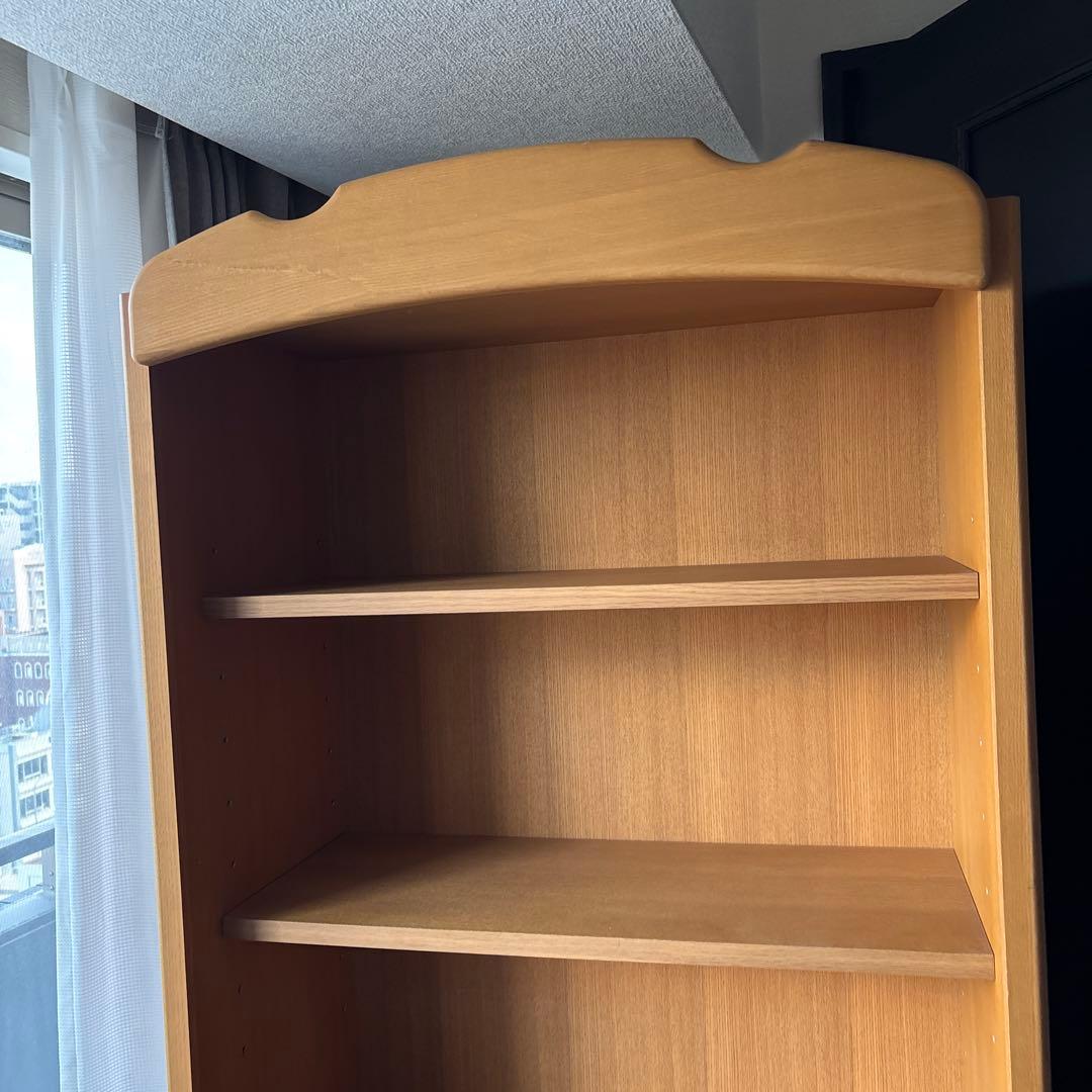 本棚　ブックシェルフ　木製　コスガ