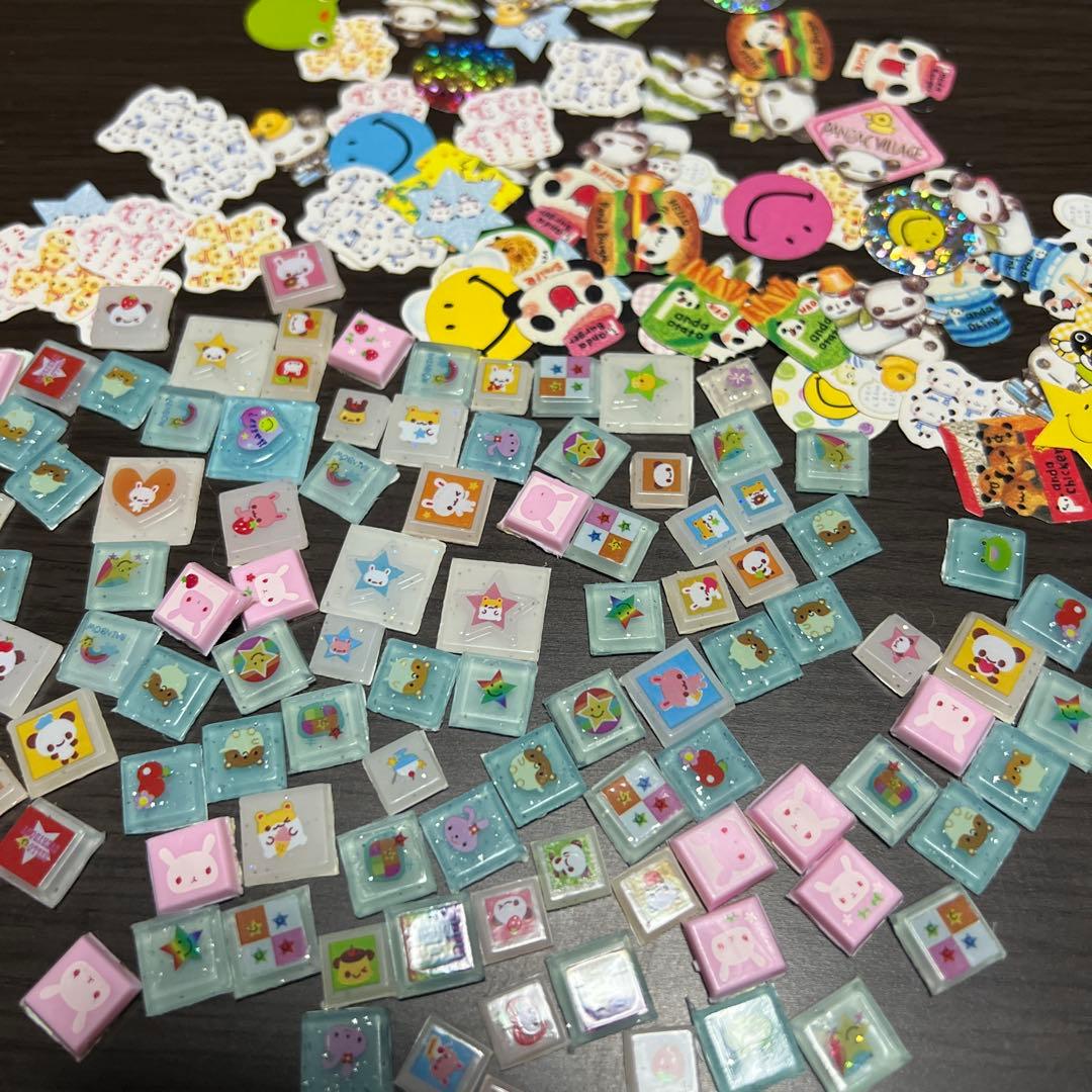 平成レトロ シール まとめ売り タイルシール フレークシール シール帳