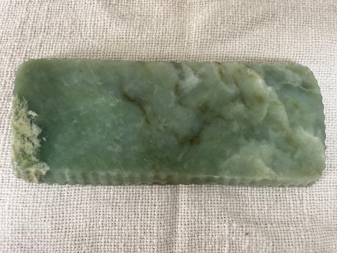 翡翠 玉 緑石 恵比寿 大黒天 2体 台座付 中国 七福神 3.7kg 像 置