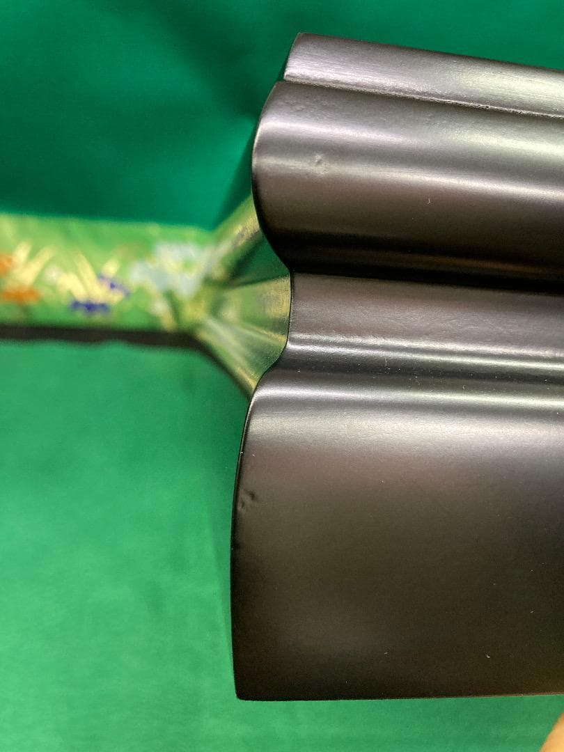 E35 訳あり特価！高級黒塗り台　巾55㎝位　五月人形　五月子供大将　五月鎧