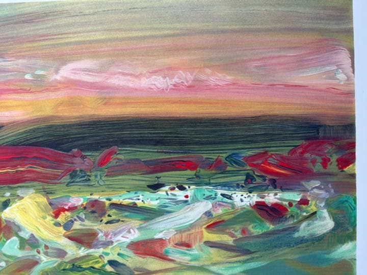 朱德群 CHU THE-CHUN 中国人作家 草間彌生 奈良美智 村上隆【版画】