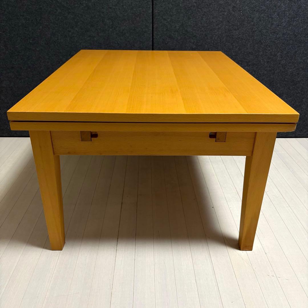 拡張　伸縮　伸長テーブル　ダイニングテーブル　ローテーブル　センターテーブル