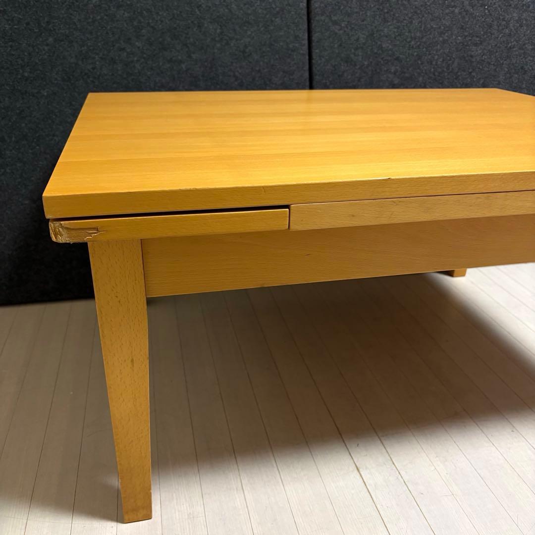 拡張　伸縮　伸長テーブル　ダイニングテーブル　ローテーブル　センターテーブル