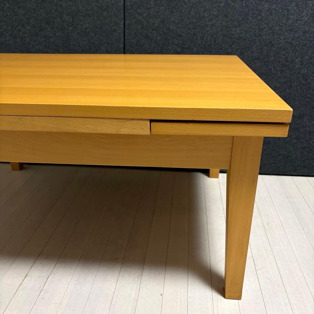 拡張　伸縮　伸長テーブル　ダイニングテーブル　ローテーブル　センターテーブル