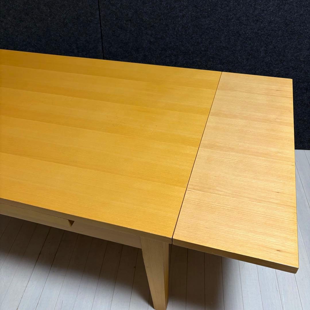 拡張　伸縮　伸長テーブル　ダイニングテーブル　ローテーブル　センターテーブル