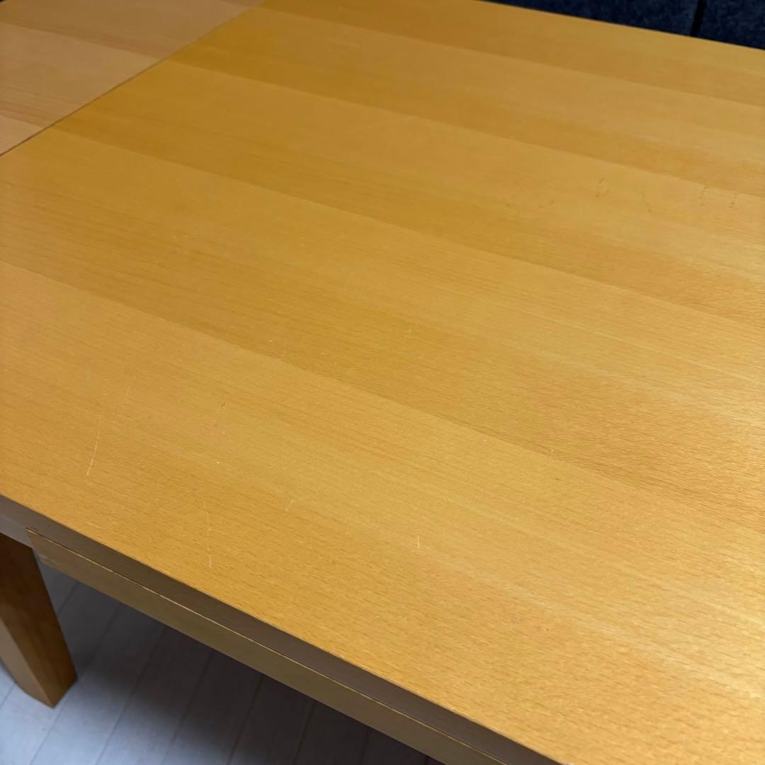 拡張　伸縮　伸長テーブル　ダイニングテーブル　ローテーブル　センターテーブル