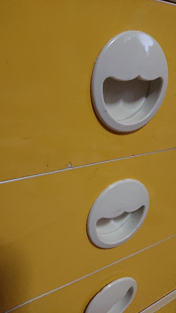 昭和レトロ　ファンシー　引き出し　カラーボックス　棚　70年代 80年代　ポップ