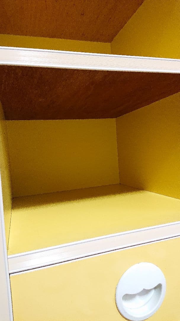 昭和レトロ　ファンシー　引き出し　カラーボックス　棚　70年代 80年代　ポップ