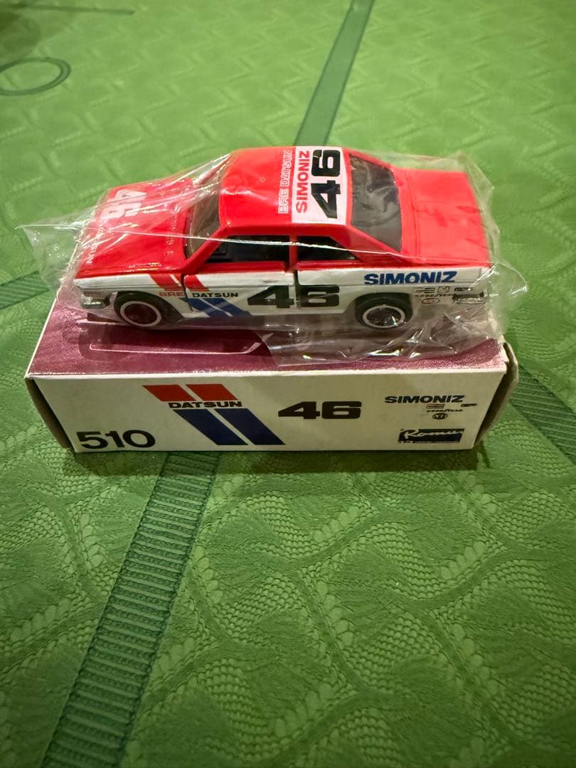 トミカ No.1 ロム特注 日産 ニューブルーバードDATSUN510 日本製