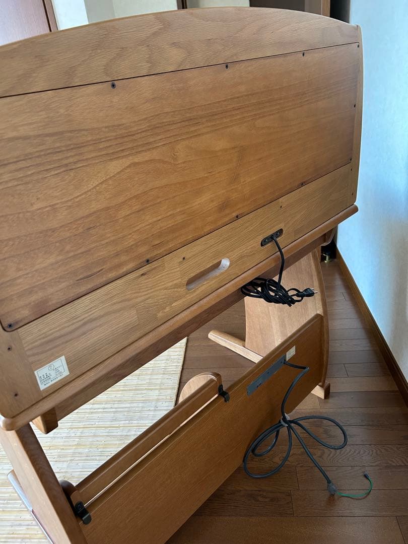 マルニ 天然木 学習机 ①机+上棚 - メルカリ