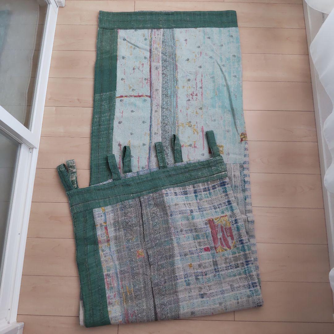 マルチカバー 未使用 ラリーキルト カンタキルト ソファカバー ラグ