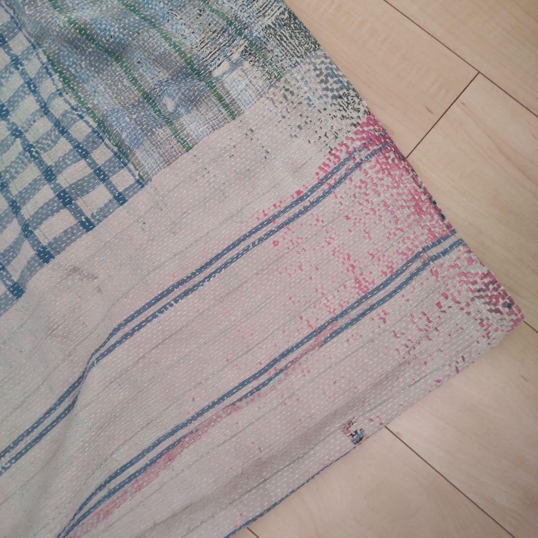 マルチカバー 未使用 ラリーキルト カンタキルト ソファカバー ラグ