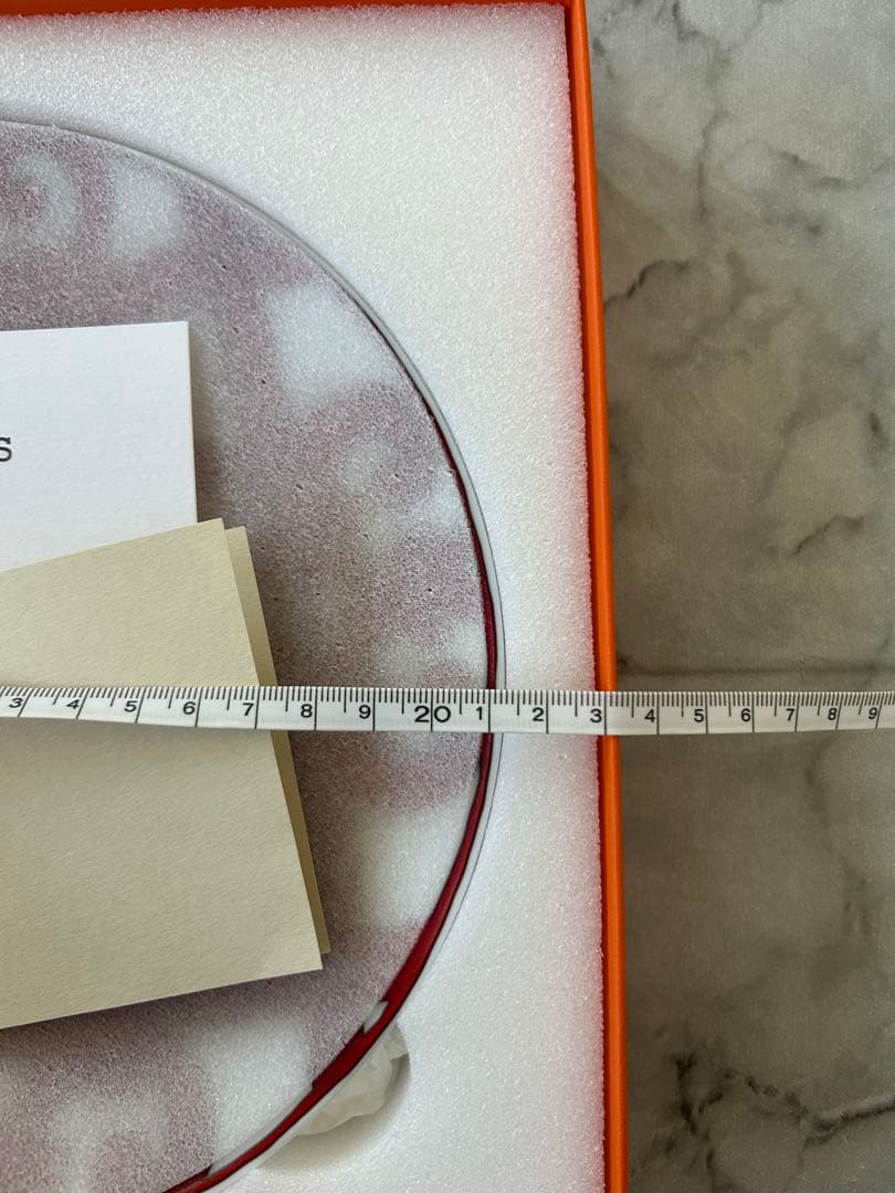 新品　エルメス　HERMES ガダルキヴィール　プレート　皿　21.5cm