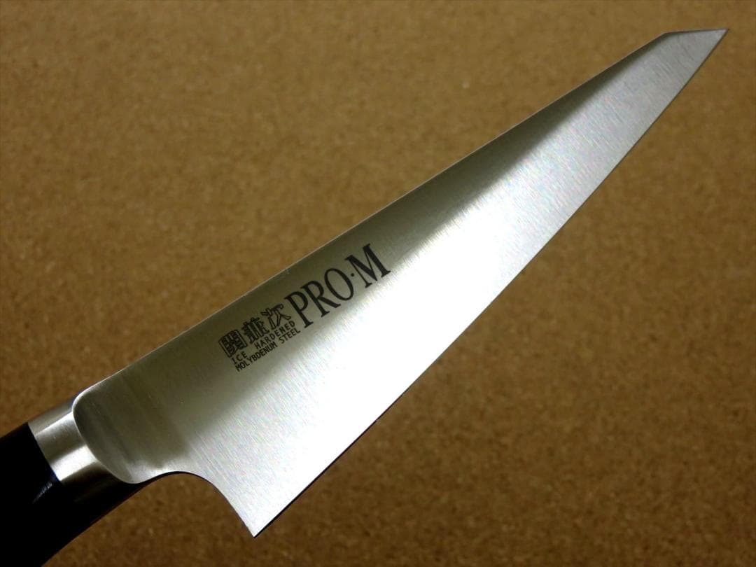 関の刃物 骨すき包丁 145mm PRO-M 骨スキ 片刃 右利き 鍔付一体型