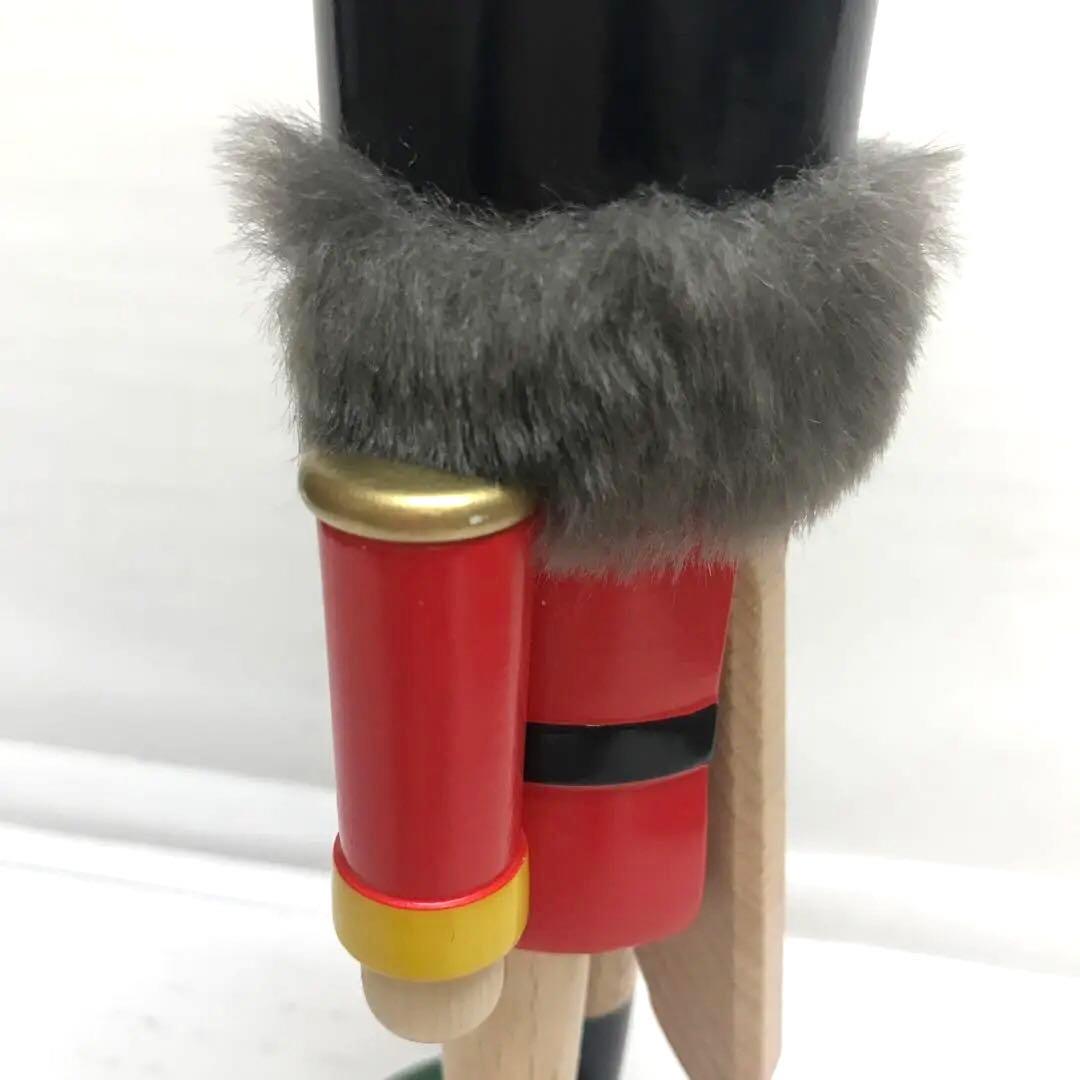 木製 くるみ割り人形 約17cm ドイツ製 ドレゲノ社