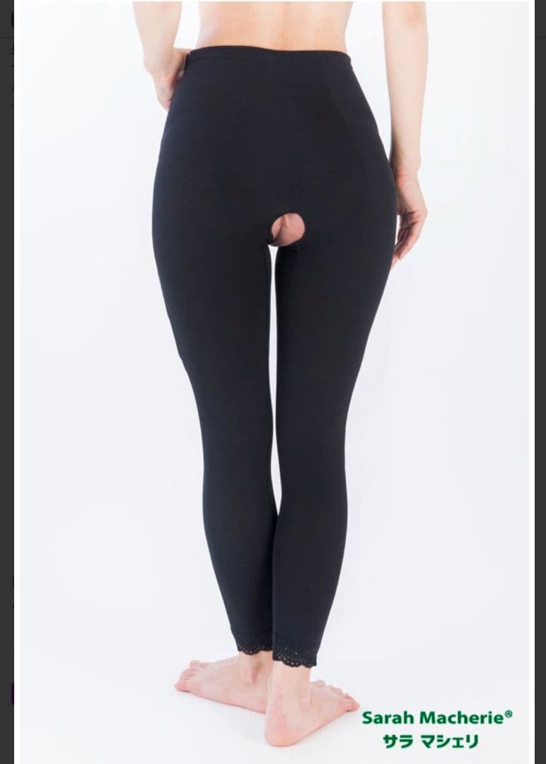 メディカルサラマシェリ 着圧 ガードル 脂肪吸引 圧迫 太もも 脚 足 黒 S