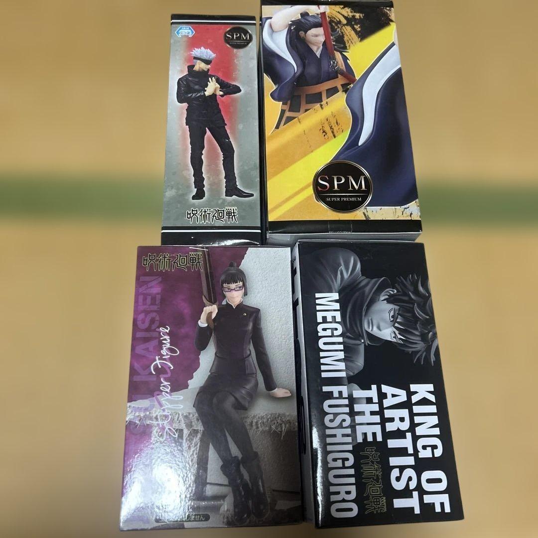 呪術廻戦 フィギュア4点セット