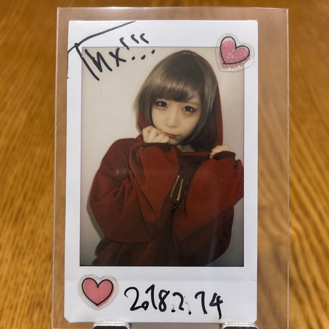 ★ReoNa デビュー前チェキ　当時の直筆コメント入り11★