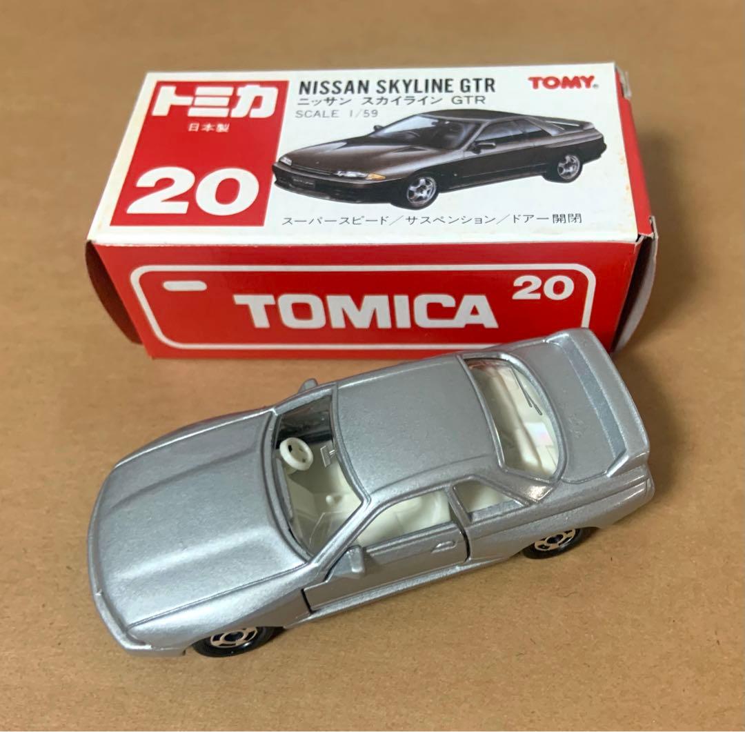 赤箱 トミカ20 イケダ特注 ニッサン スカイライン GTR 日本製 シルバー