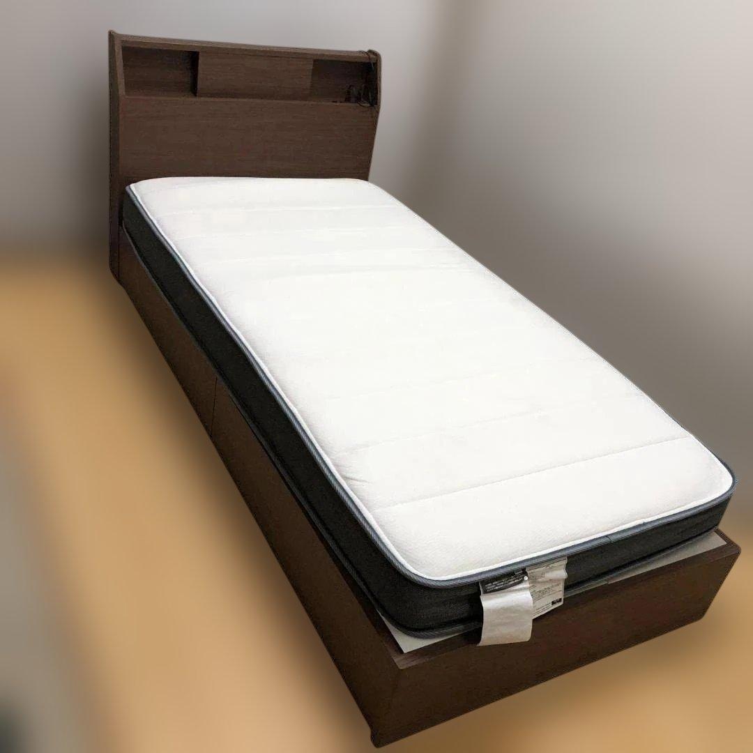 ニトリ Nスリープ　収納&コンセント シングルベッドセット 88132-1-