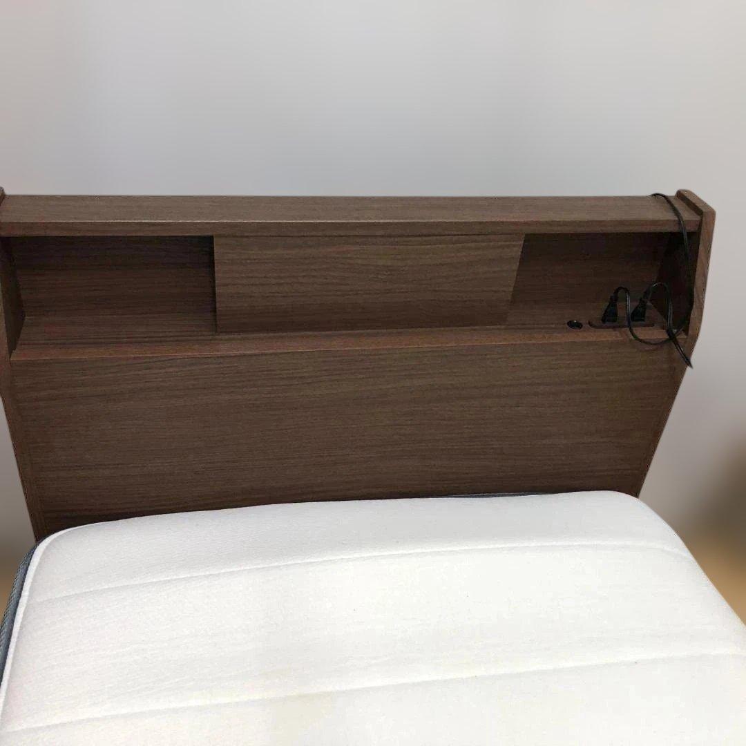 ニトリ Nスリープ　収納&コンセント シングルベッドセット 88132-1-