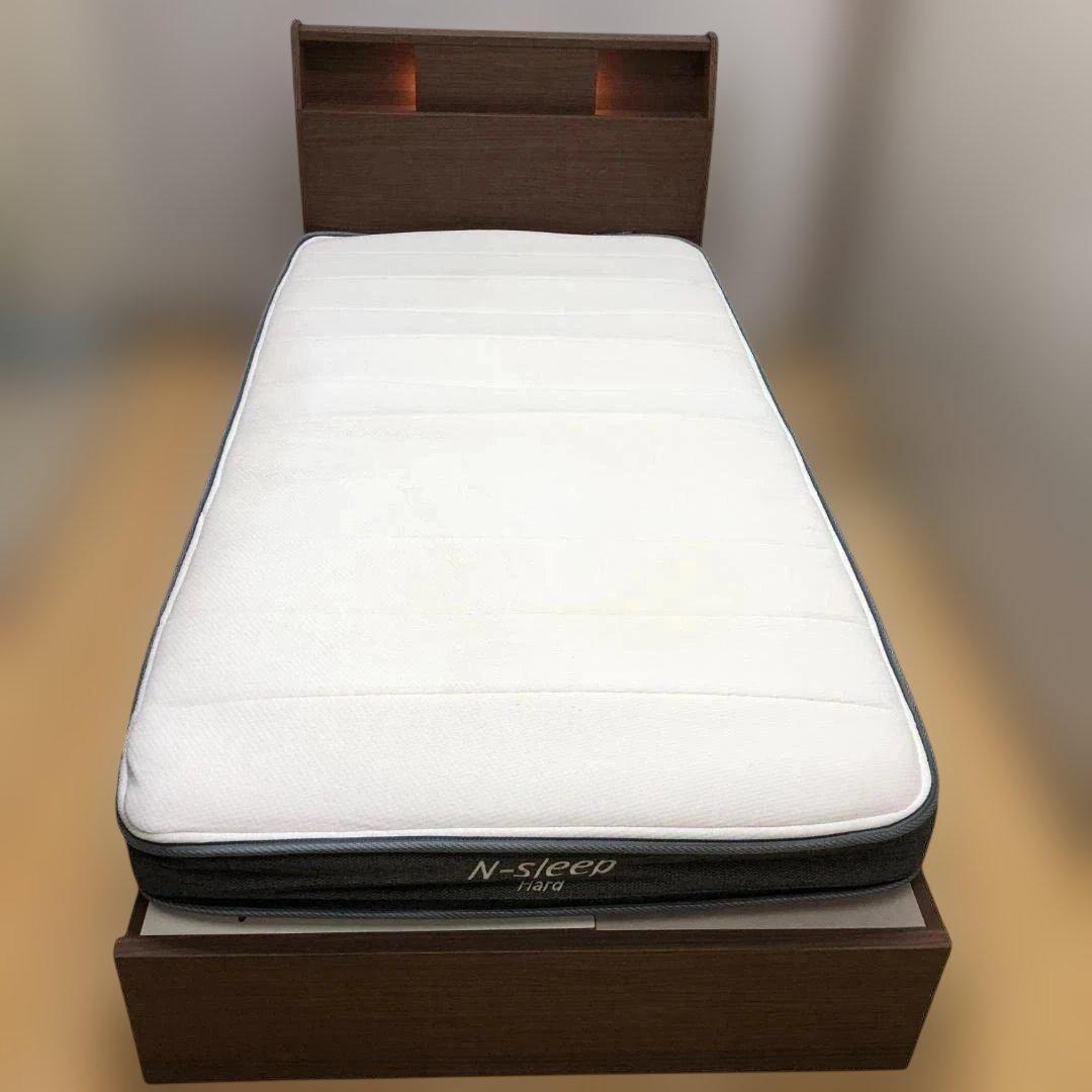 ニトリ Nスリープ　収納&コンセント シングルベッドセット 88132-1-